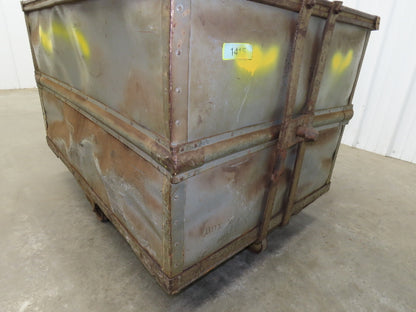 Diamond Fibre Vintage Sutliff Tobacco Rolling Cart Factory Bin Steampunk Storage