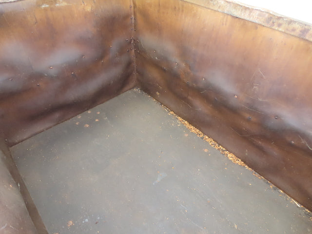 Diamond Fibre Vintage Sutliff Tobacco Rolling Cart Factory Bin Steampunk Storage