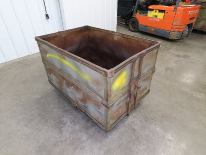 Diamond Fibre Vintage Sutliff Tobacco Rolling Cart Factory Bin Steampunk Storage