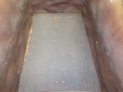 Diamond Fibre Vintage Sutliff Tobacco Rolling Cart Factory Bin Steampunk Storage