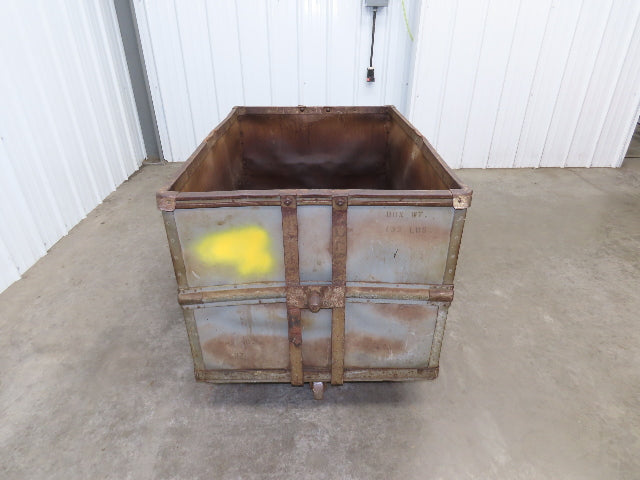 Diamond Fibre Vintage Sutliff Tobacco Rolling Cart Factory Bin Steampunk Storage