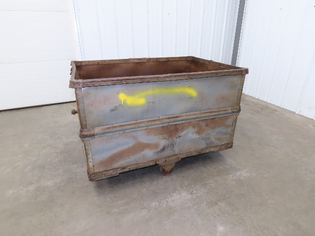 Diamond Fibre Vintage Sutliff Tobacco Rolling Cart Factory Bin Steampunk Storage