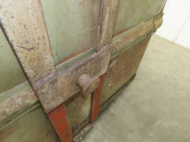 Diamond Fibre Vintage Sutliff Tobacco Rolling Cart Factory Bin Steampunk Storage