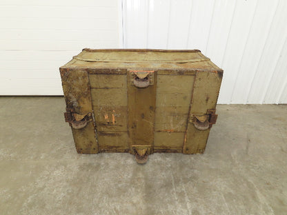 Diamond Fibre Vintage Sutliff Tobacco Rolling Cart Factory Bin Steampunk Storage