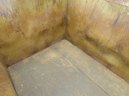 Diamond Fibre Vintage Sutliff Tobacco Rolling Cart Factory Bin Steampunk Storage