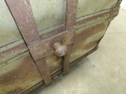 Diamond Fibre Vintage Sutliff Tobacco Rolling Cart Factory Bin Steampunk Storage