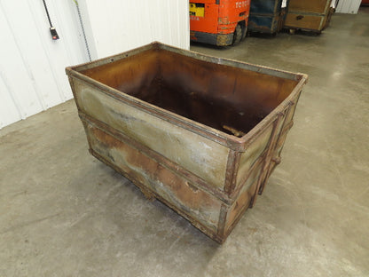 Diamond Fibre Vintage Sutliff Tobacco Rolling Cart Factory Bin Steampunk Storage