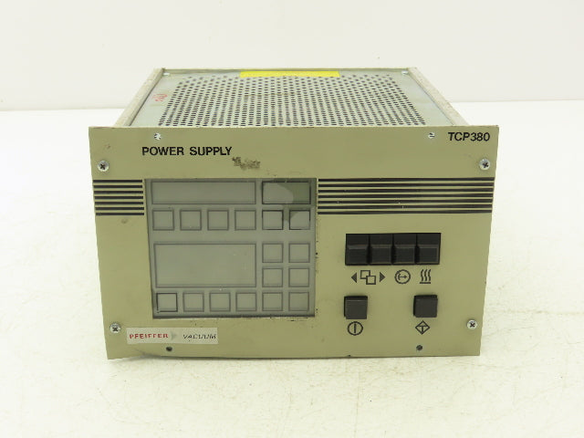 Pfeiffer TCP 380 Vacuum Pump Controller 240VAC Input 42V Output PM C01 490-A