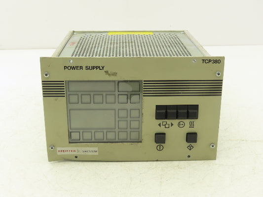 Pfeiffer TCP 380 Vacuum Pump Controller 240VAC Input 42V Output PM C01 490-A