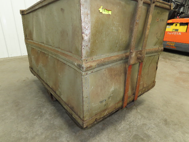 Diamond Fibre Vintage Sutliff Tobacco Rolling Cart Factory Bin Storage Steampunk