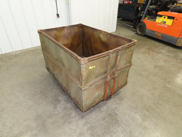 Diamond Fibre Vintage Sutliff Tobacco Rolling Cart Factory Bin Storage Steampunk