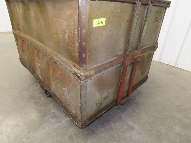 Diamond Fibre Vintage Sutliff Tobacco Rolling Cart Factory Bin Storage Steampunk