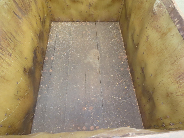 Diamond Fibre Vintage Sutliff Tobacco Rolling Cart Factory Bin Storage Steampunk
