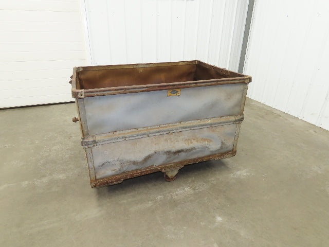 Diamond Fibre Vintage Sutliff Tobacco Rolling Cart Factory Bin Storage Steampunk