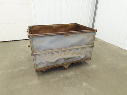 Diamond Fibre Vintage Sutliff Tobacco Rolling Cart Factory Bin Storage Steampunk