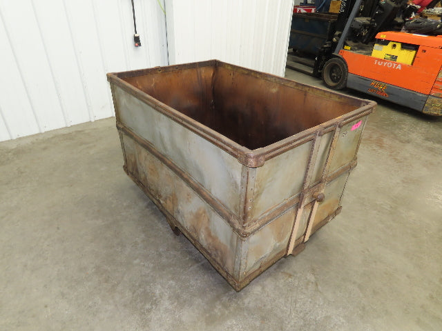 Diamond Fibre Vintage Sutliff Tobacco Rolling Cart Factory Bin Storage Steampunk
