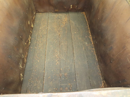 Diamond Fibre Vintage Sutliff Tobacco Rolling Cart Factory Bin Storage Steampunk