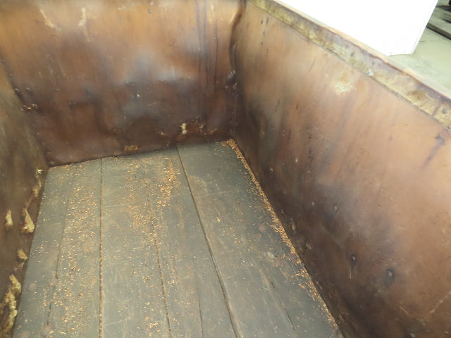 Diamond Fibre Vintage Sutliff Tobacco Rolling Cart Factory Bin Storage Steampunk