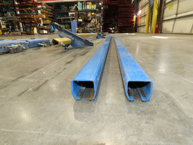 Gorbel 250Lb Ceiling Mount Bridge Crane 70"-86" Span 11' 6" Runway w/Hangers
