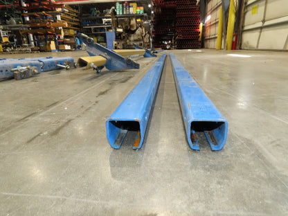 Gorbel 250Lb Ceiling Mount Bridge Crane 70"-86" Span 11' 6" Runway w/Hangers
