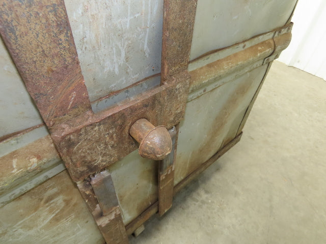 Diamond Fibre Vtg Sutliff Tobacco Rolling Cart Factory Bin Steampunk Storage