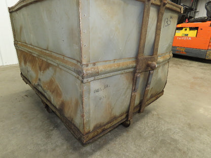 Diamond Fibre Vtg Sutliff Tobacco Rolling Cart Factory Bin Steampunk Storage