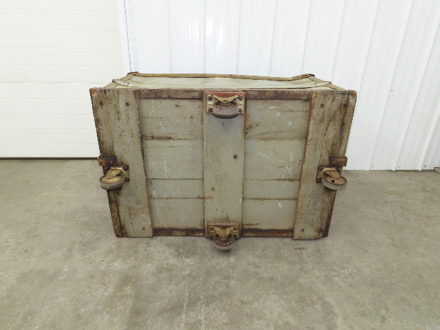 Diamond Fibre Vtg Sutliff Tobacco Rolling Cart Factory Bin Steampunk Storage