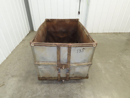 Diamond Fibre Vtg Sutliff Tobacco Rolling Cart Factory Bin Steampunk Storage