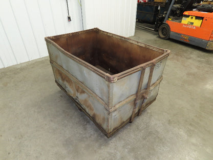 Diamond Fibre Vtg Sutliff Tobacco Rolling Cart Factory Bin Steampunk Storage