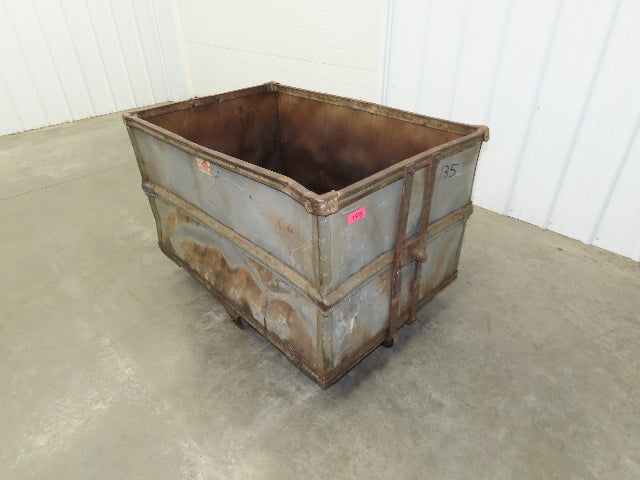 Diamond Fibre Vtg Sutliff Tobacco Rolling Cart Factory Bin Steampunk Storage