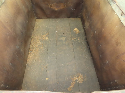 Diamond Fibre Vtg Sutliff Tobacco Rolling Cart Factory Bin Steampunk Storage