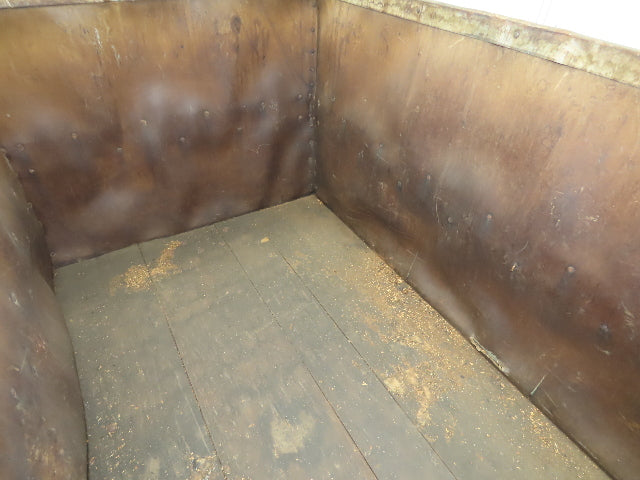 Diamond Fibre Vtg Sutliff Tobacco Rolling Cart Factory Bin Steampunk Storage