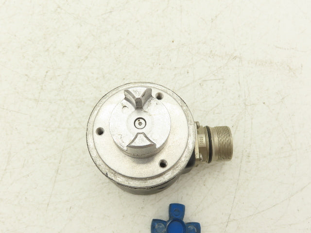 Heidenhain 295 450-2B Rotary Encoder 6mm Shaft 10 Pin ROD 436 4096 27S12-03