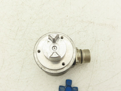 Heidenhain 295 450-2B Rotary Encoder 6mm Shaft 10 Pin ROD 436 4096 27S12-03