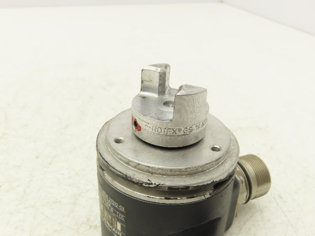 Heidenhain 295 450-2B Rotary Encoder 6mm Shaft 10 Pin ROD 436 4096 27S12-03