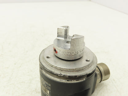 Heidenhain 295 450-2B Rotary Encoder 6mm Shaft 10 Pin ROD 436 4096 27S12-03