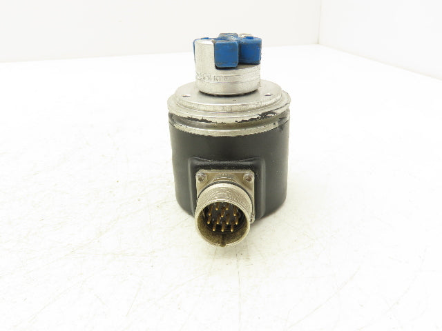 Heidenhain 295 450-2B Rotary Encoder 6mm Shaft 10 Pin ROD 436 4096 27S12-03