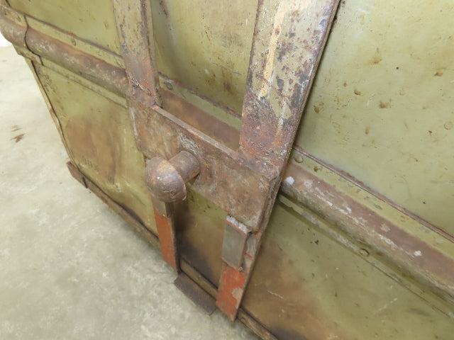 Diamond Fibre Vtg Sutliff Tobacco Rolling Cart Factory Bin Steampunk Storage