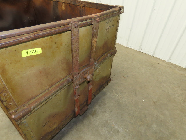 Diamond Fibre Vtg Sutliff Tobacco Rolling Cart Factory Bin Steampunk Storage