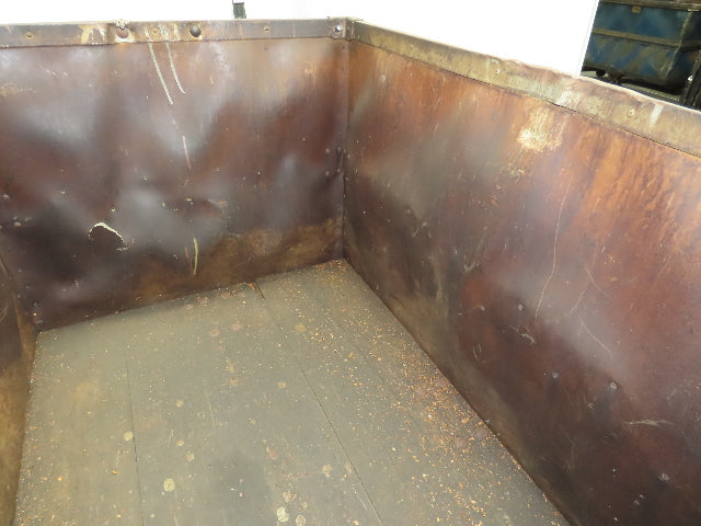 Diamond Fibre Vtg Sutliff Tobacco Rolling Cart Factory Bin Steampunk Storage