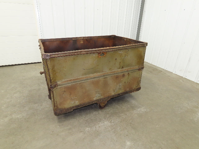 Diamond Fibre Vtg Sutliff Tobacco Rolling Cart Factory Bin Steampunk Storage