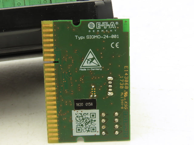 E-T-A SIGMO-24-001 SVS24-08-001 Circuit Protection/ Electronic Overcurrent Board