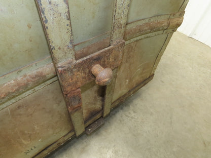 Diamond Fibre Vtg Sutliff Tobacco Rolling Cart Factory Bin Steampunk Storage