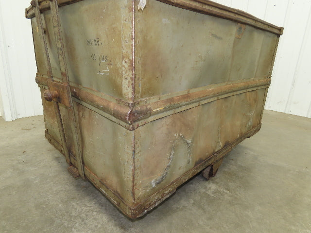 Diamond Fibre Vtg Sutliff Tobacco Rolling Cart Factory Bin Steampunk Storage