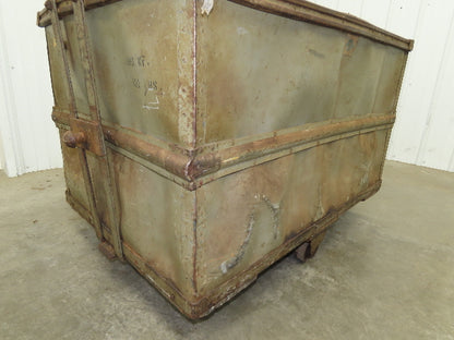 Diamond Fibre Vtg Sutliff Tobacco Rolling Cart Factory Bin Steampunk Storage
