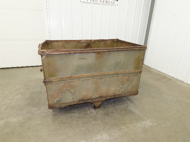 Diamond Fibre Vtg Sutliff Tobacco Rolling Cart Factory Bin Steampunk Storage