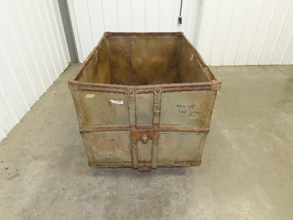 Diamond Fibre Vtg Sutliff Tobacco Rolling Cart Factory Bin Steampunk Storage