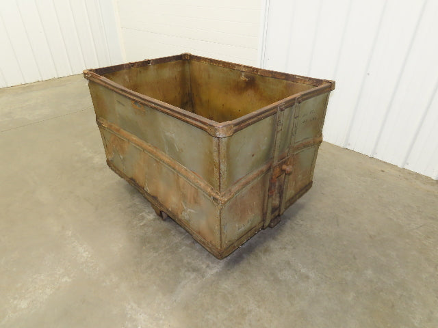 Diamond Fibre Vtg Sutliff Tobacco Rolling Cart Factory Bin Steampunk Storage