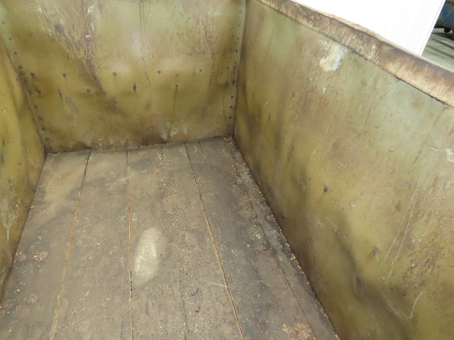 Diamond Fibre Vtg Sutliff Tobacco Rolling Cart Factory Bin Steampunk Storage
