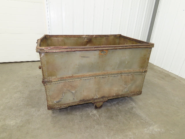 Diamond Fibre Vtg Sutliff Tobacco Rolling Cart Factory Bin Steampunk Storage